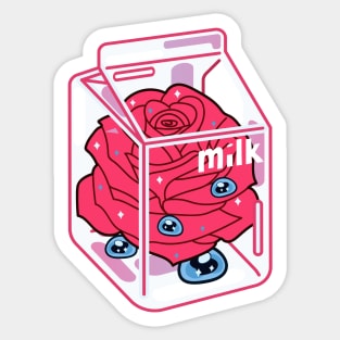 Rose Milk T1 Sticker